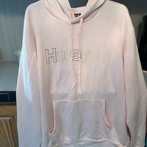 Hurley Light Pink Hoodie